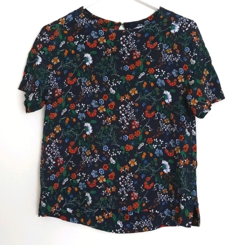 H&M Floral Top size 4